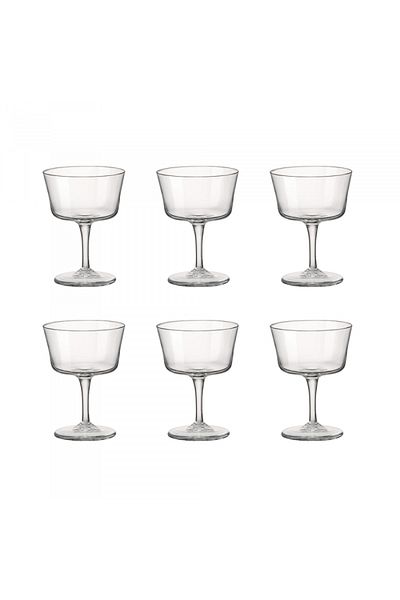 Luigi Bormioli Set de 6 pahare cocktail BORMIOLI ROCCO BARTENDER FIZZ, 220ml
