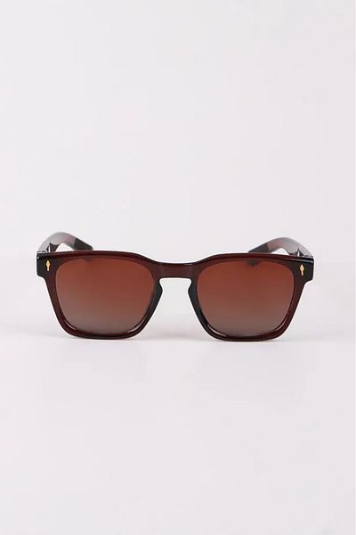 MACERATİ Swank Unisex Brown Sunglasses