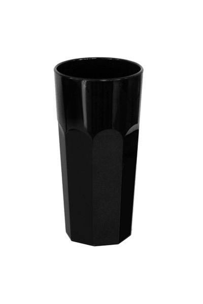 Raki BLACK polycarbonate glass 360ml 75xh148mm