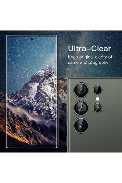 Generic Camera Lens Protector, 9H Tempered Glass 3+2 PCS for Samsung Galaxy S23 Ultra 5G