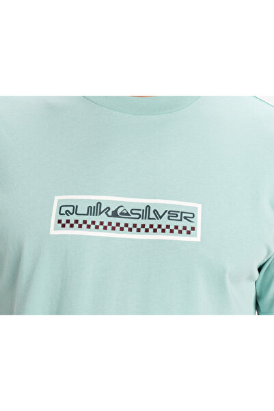 Quiksilver Standard Fit T-Shirt Soft Textured Colorful Round Neck T-Shirt