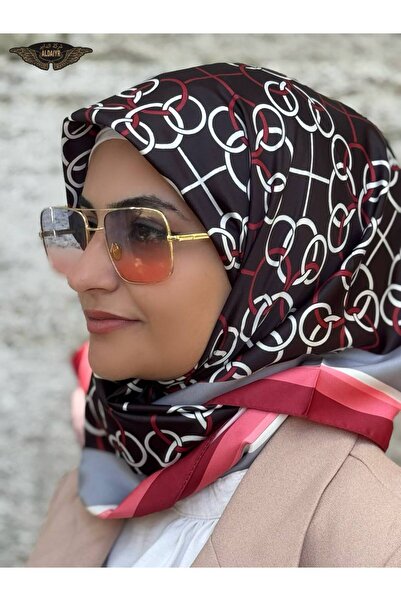 ALDIRA Eșarfă din raion cu model