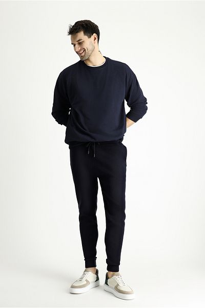 Kiğılı Crew Neck Oversize Cotton Sweatshirt