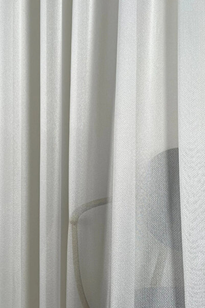 ervin Pure Voile by Modern and Minimalist Tulle Curtain with Tight Pleats