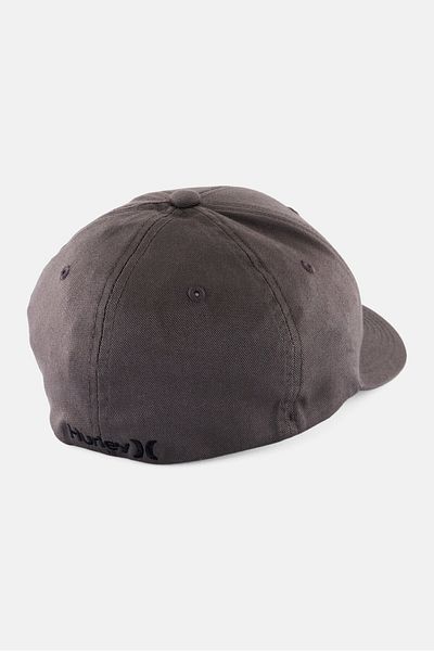 Hurley Men Embroidered Logo Flexfit Cap, Dark Grey