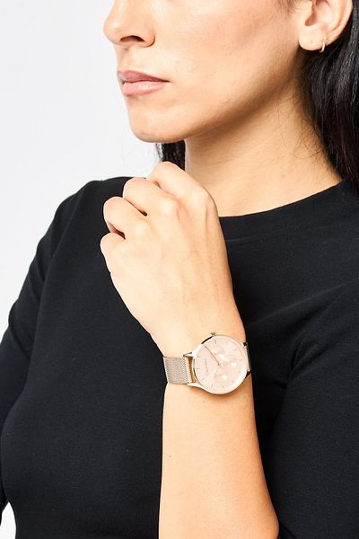Calvin Klein Women 25200102 Stainless Steel Analog Watch 38 mm, Rose Gold