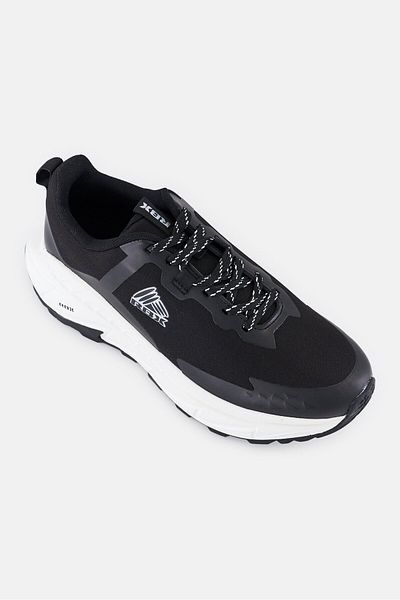 RBX Men Brand Logo Lace Up Training Shoes, Black