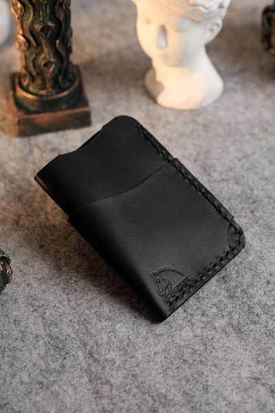 TROYACRAFT Handmade Leather Card Holder Wallet - Sardis