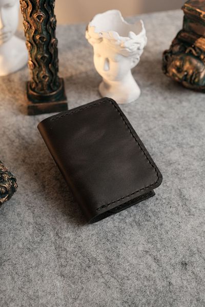 TROYACRAFT Handmade Leather Card Holder Wallet - Aspendos