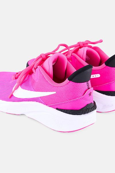 Nike Kids Girl Lace Up Running Shoes, Multicolor