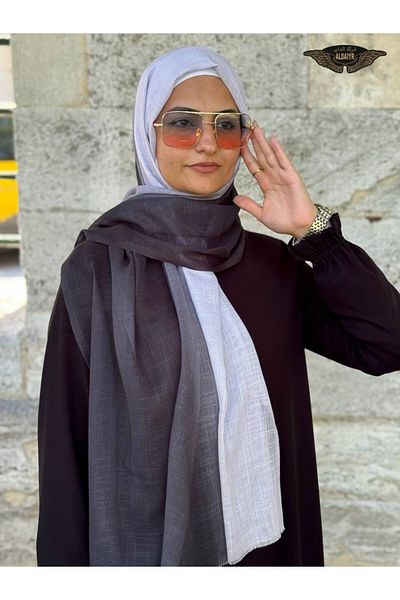 ALDIRA Double Color Flamed Shawl Cotton