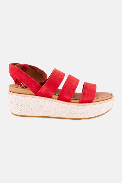 Fitflop Women Eloise Adjustable Buckle Closure Sandals, Red