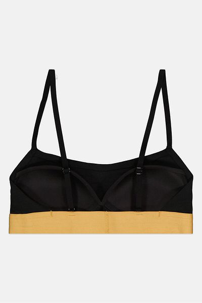 Calvin Klein Women Brand Logo Padded Sports Bra, Black