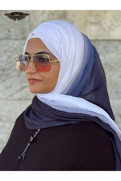 ALDIRA Double Color Flamed Shawl Cotton
