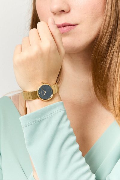 Calvin Klein Women 25000043 Stainless Steel Analog Watch 26 mm, Gold