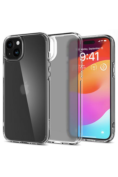 Spigen Etui Ultra Hybrid na iPhone 15 Plus przezroczyste
