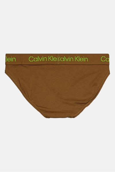 Calvin Klein Women Brand Logo Pull On Panty, Brown