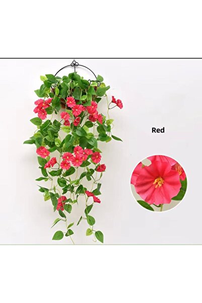 tml temalife DEKORATİF SARKAN BEGONVİL DUVAR SÜSÜ SAKSI 5DALLI BAHÇE SÜSÜ
