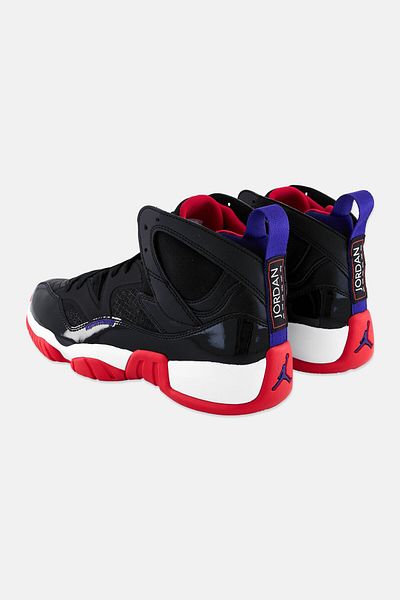 Nike Men Jumpman Two Trey Lace Up Basketball Shoes, Black