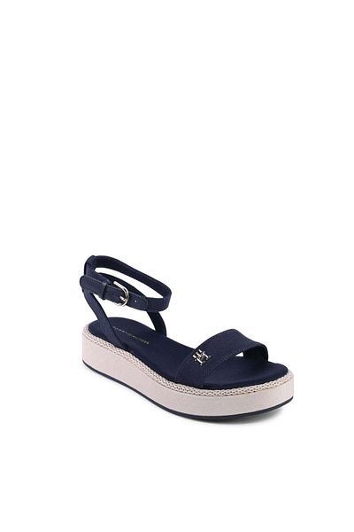 Tommy Hilfiger sandale wedges navy blue premium
