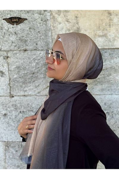 ALDIRA Double Color Flamed Shawl Cotton