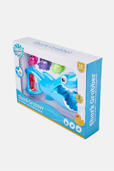 SPLASH Shark Grabber Bath Time Playset