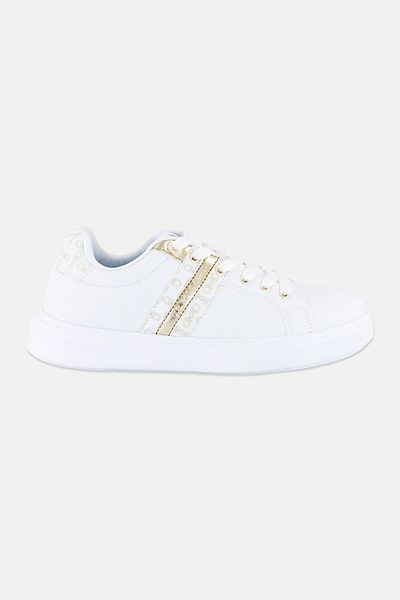U.S. Polo Assn. Women Lesli 4Fx Lace Up Outdoor Shoes, White