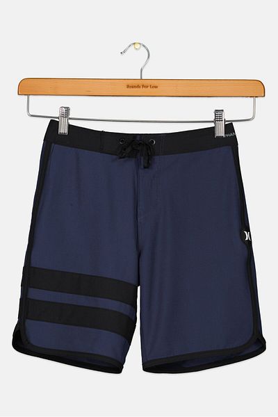 Hurley Kids Boy Brand Logo Board Shorts, Navy