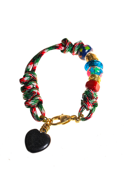 JİMNY JEWELRY سوار FEY الملون مع الحجر الطبيعي