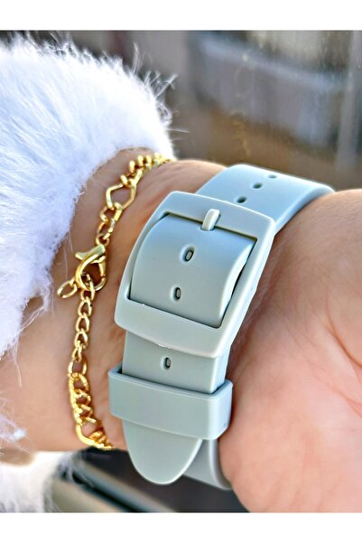 Tisaati Special Design Luxury Silicone Cord Premium Series Women's Wristwatch with Calendar - Gift Bracelet