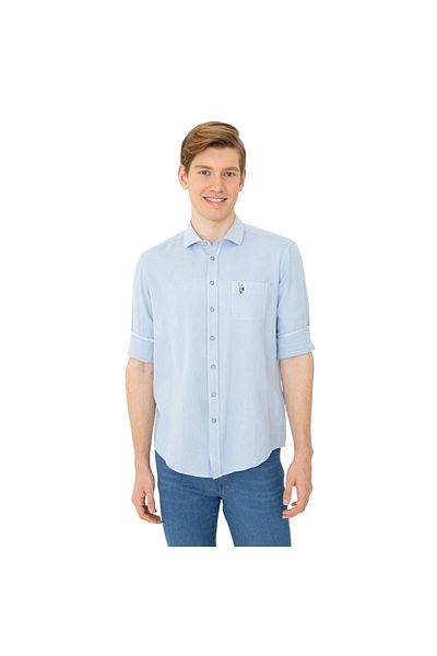 U.S. Polo Assn. Ανδρικό μακρυμάνικο πουκάμισο