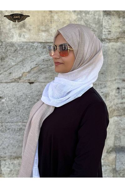 ALDIRA Double Color Flamed Shawl Cotton