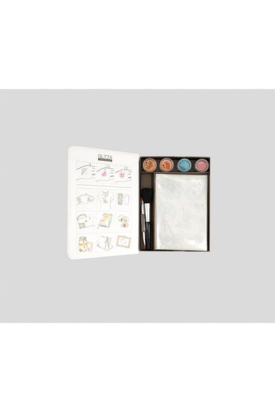 glitza Fashion Oriental Accessory Set, White Combo