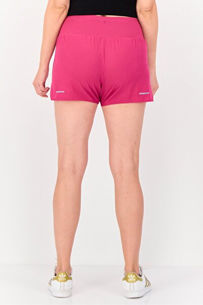 Asics Women Sportswear Fit Drawstring Running Shorts, Fuchsia