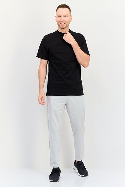 RBX Men Sportswear Fit Outdoor Track Pants, Light Grey