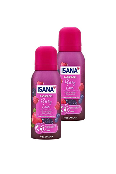 ISANA Orman meyvesi kokulu Epilasyon Köpüğü Berry Love 75 ml (2 Adet)