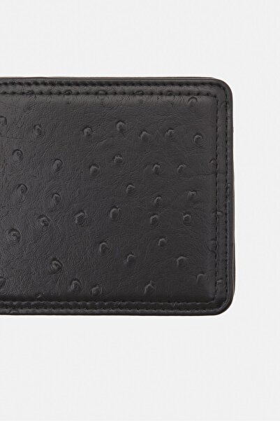 Pull & Bear Kabartmalı dokulu suni deri cüzdan