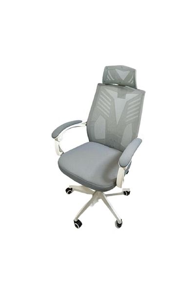 rexa Swivel Mesh Office Chair Grey