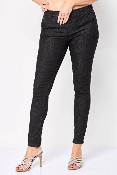 Harmont & Blaine Women Regular Fit Solid Stretchable Jeans, Black