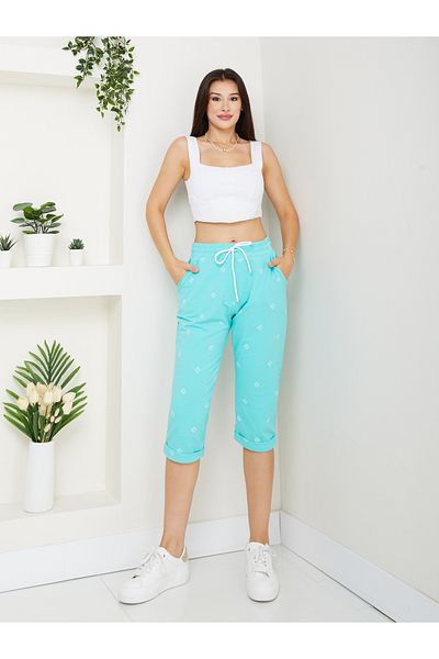Banadamoda Women's Patterned Capri
