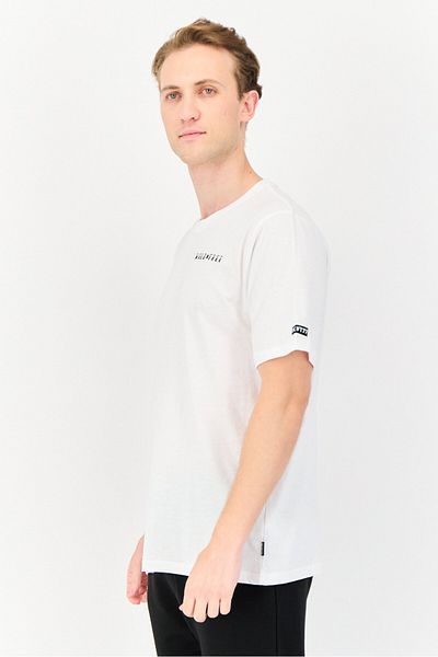 Hurley Men Sportswear Fit Short Sleeves Outdoor T-shirt, White