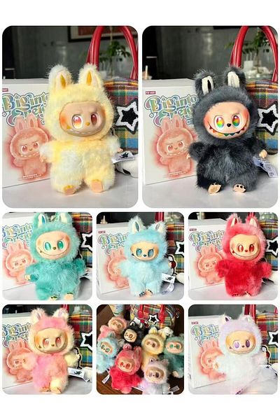 Saharaz Gen 3 Labubu Figures Blind Box,this Serises Include 6 Kind Ordinary& 1 Hidden Style ,Single Box