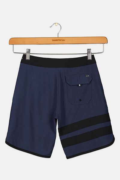 Hurley Kids Boy Brand Logo Board Shorts, Navy