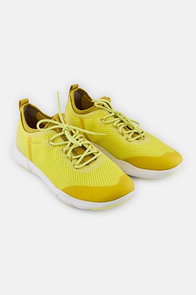 Geox Men U Nebula X A Lace Up Casual Shoes, Yellow