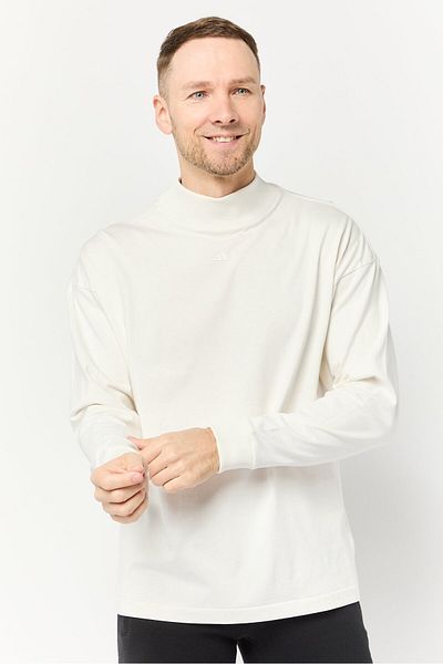adidas Men Sportswear Fit Long Sleeves Training Sweatshirt, White