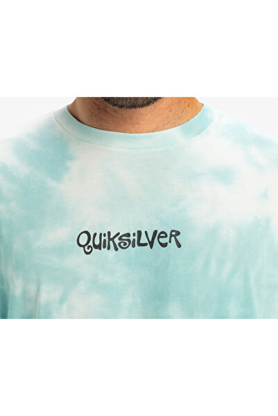 Quiksilver Standard Fit T-Shirt Soft Textured Colorful Round Neck T-Shirt
