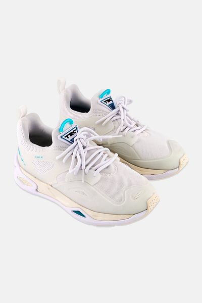 Puma Kids Boy Trc Blaze Molded Lace Up Outdoor Shoes, White