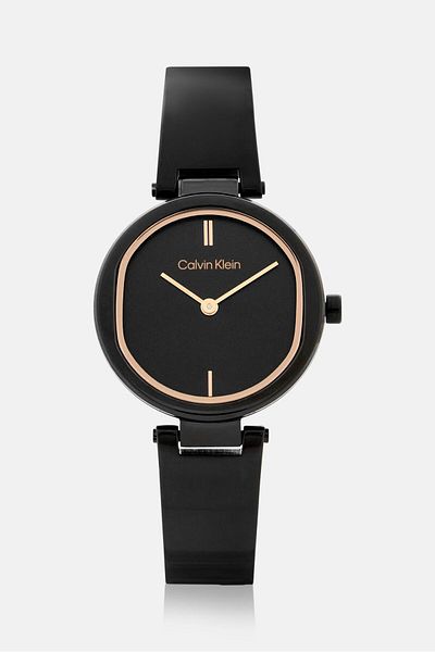 Calvin Klein Women 25200310 Stainless Steel Analog Watch 26 mm, Black