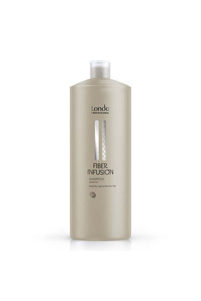Londa Professional Londa Professional Fiber Infusion Shampoo with Keratin for Hair Regeneration, 1000 ml