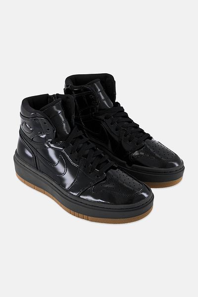 Nike Women Elevate High Lace Up Basketball Shoes, black